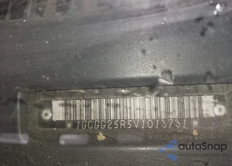 1997 Chevrolet Chevy Van from USA, damaged, VIN 1GCGG25R5V1013731